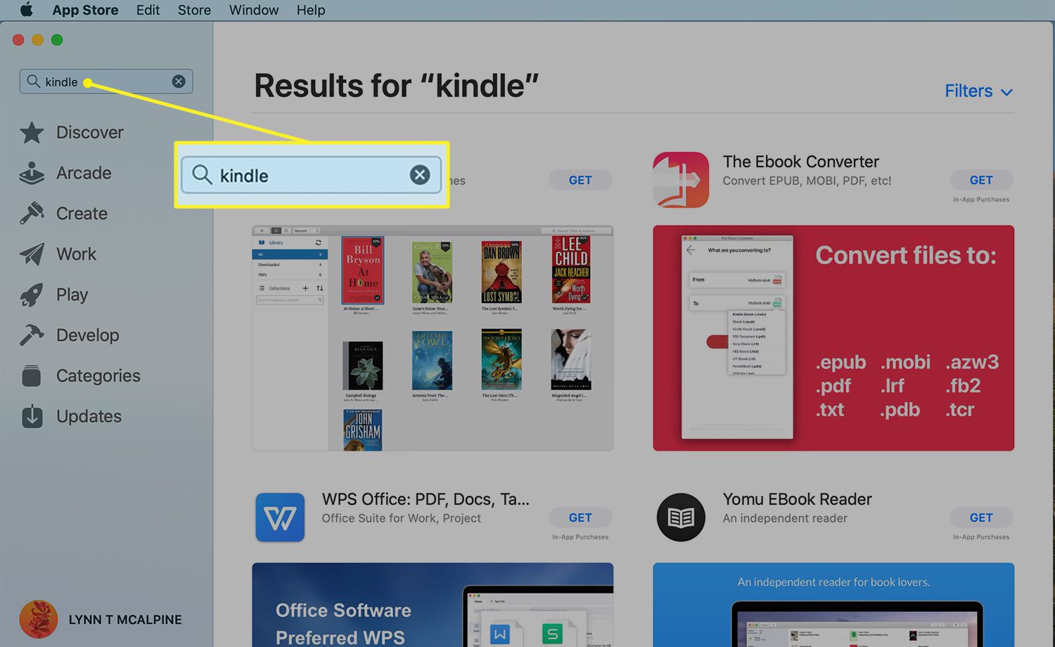 which kindle for mac version runs on 10.6.8.